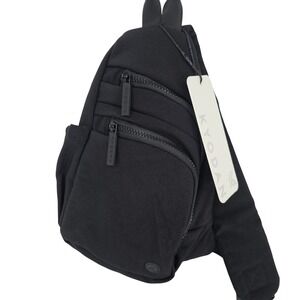 Kyodan Black 5L Sling Bag Adjustable Crossbody Bottle Pocket CAA2907-B-BLK-OS